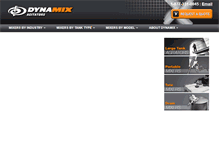 Tablet Screenshot of dynamixinc.com